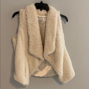 Calvin Klein fur vest